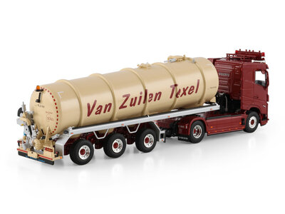 WSI WSI Volvo FH5 sleeper cab 4x2 with 3-axle vacuum tank trailer VAN ZUILEN TEXEL B.V.
