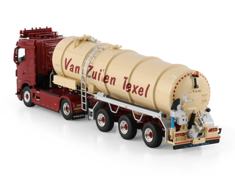 WSI WSI Volvo FH5 sleeper cab 4x2 with 3-axle vacuum tank trailer VAN ZUILEN TEXEL B.V.