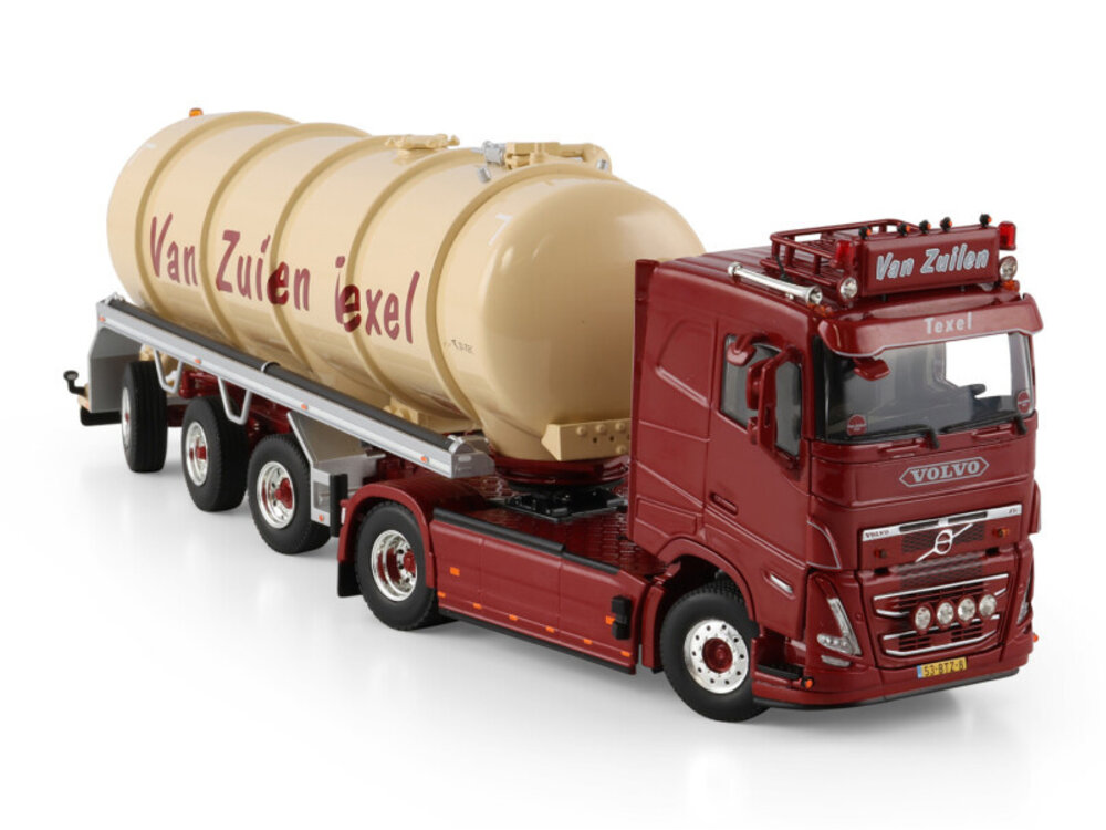 WSI WSI Volvo FH5 sleeper cab 4x2 with 3-axle vacuum tank trailer VAN ZUILEN TEXEL B.V.