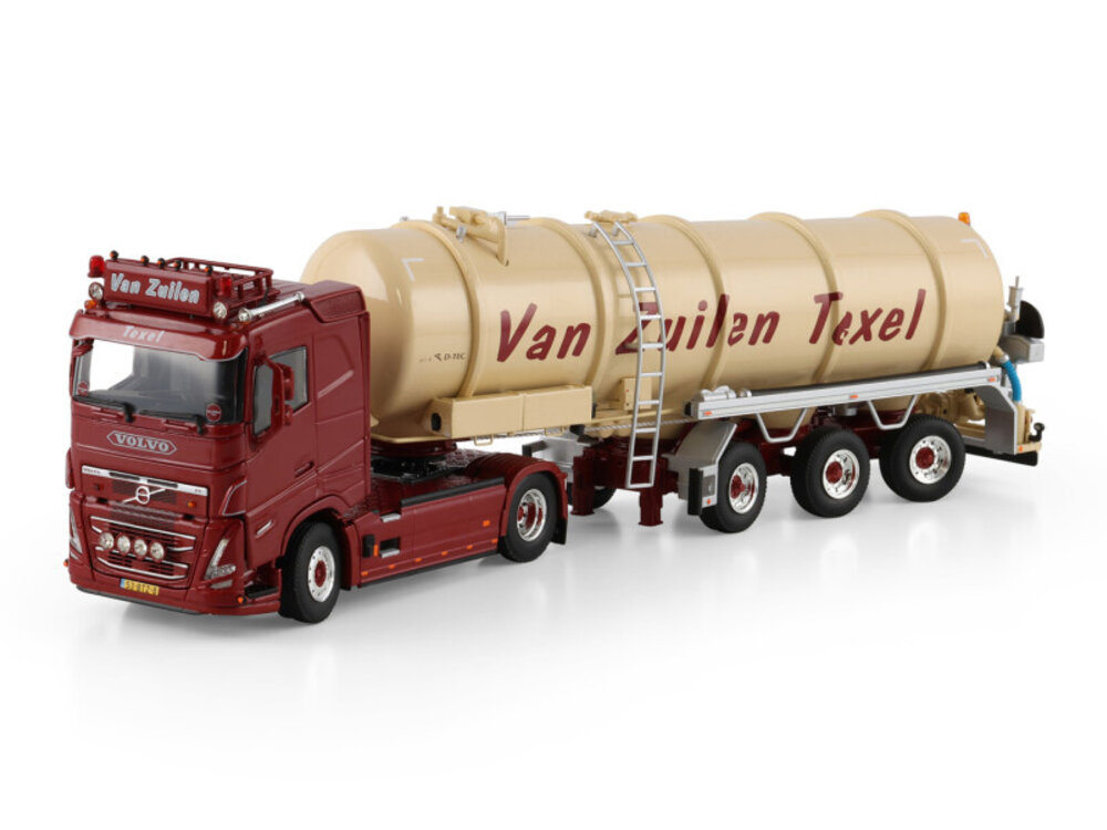 WSI WSI Volvo FH5 sleeper cab 4x2 with 3-axle vacuum tank trailer VAN ZUILEN TEXEL B.V.