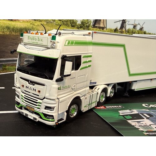 WSI WSI MAN TGX GX 6x2 met 3-as twin steer koeloplegger FRUVO B.V.