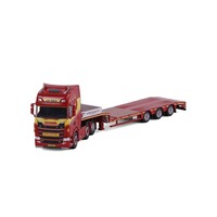 Cavallino Scania S Highline 6x2 met 3-as semi dieplader VAN DER SLUIS STAPHORST
