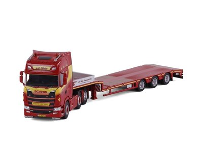 Cavallino Cavallino Scania S Highline 6x2 met 3-as semi dieplader VAN DER SLUIS STAPHORST