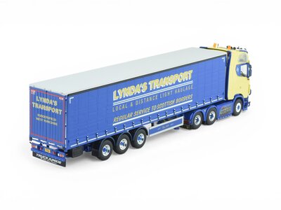 Tekno Tekno Scania Next Gen S with 3-axle curtainside trailer LYNDA'S TRANSPORT