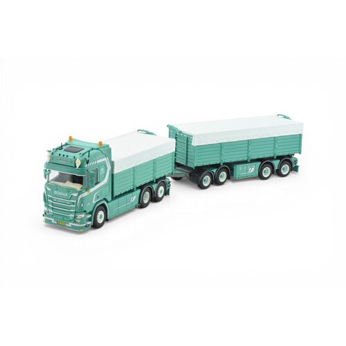 Tekno Tekno Scania Next Gen R770 Highline Rigid truck with 4-axle trailer (resin) JAKOB PEDERSEN