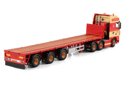 WSI WSI DAF XF 95 Super Space Cab 6x2  with 3-axle brick trailer TORBEN RAFN