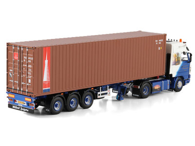 WSI WSI Scania 143H streamline met 3-as flexcontainer oplegger + 40ft. container WILBERT KUIPERS