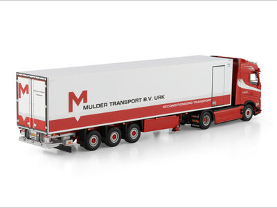WSI WSI Volvo FH Aero Globetrotter  4x2 with 3-axle reefer trailer MULDER TRANSPORT