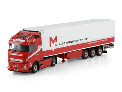 WSI WSI Volvo FH Aero Globetrotter  4x2 met 3-assige koeloplegger MULDER TRANSPORT