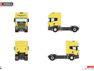 WSI WSI Scania 4-serie Topline 4x2  PREMIUM LINE