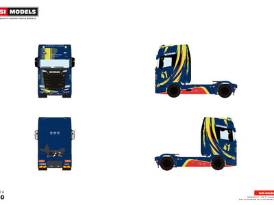 WSI WSI Scania S Highline 4x2 KENNY COIN LAMERA