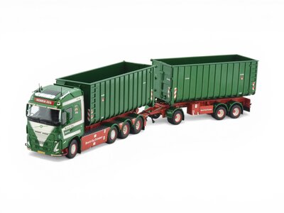 Tekno Tekno Volvo FH05 Globetrotter hooklift with trailer HENDRIK EEG