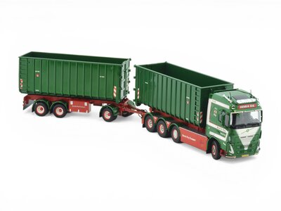 Tekno Tekno Volvo FH05 Globetrotter hooklift with trailer HENDRIK EEG
