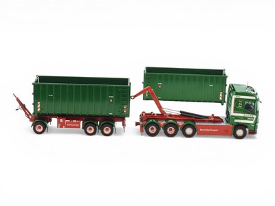 Tekno Tekno Volvo FH05 Globetrotter hooklift with trailer HENDRIK EEG