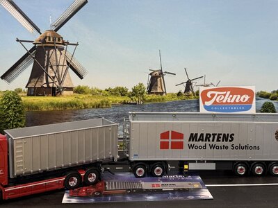 Tekno Tekno Scania Next Gen S-series hooklift  LZV combination MARTENS BV