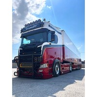 Tekno Scania NGS Highline 4x2 with 3-axle reefer trailer SARANTOS