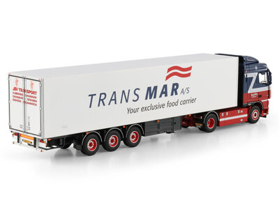 WSI WSI DAF XF95 Space cab  4x2 met 3-assige koeloplegger BJARNE NIELSEN