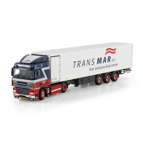 WSI WSI DAF XF95 Space cab  4x2 with 3-axle reefer trailer BJARNE NIELSEN