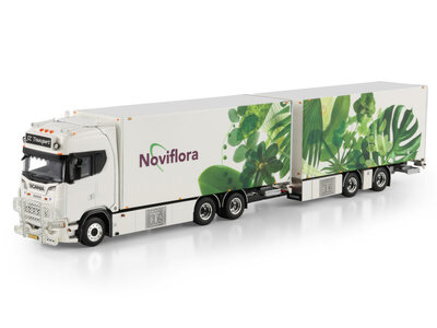 WSI WSI Scania S Highline 6x2 with 5-axle riged reefer truck with reefertrailer JZ TRANSPORT "NOVIFLORA"