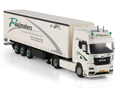 WSI WSI MAN TGX GX 4x2 with 3-axle curtainside trailer RAAIJMAKERS