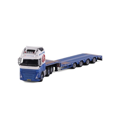Cavallino Cavallino Volvo FH5 Globetrotter 6x2 met 4-as semi dieplader WESTDIJK