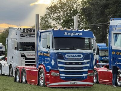 Tekno Tekno Scania Next Gen 660R with 3-axle tilt trailer STEVE SWAIN
