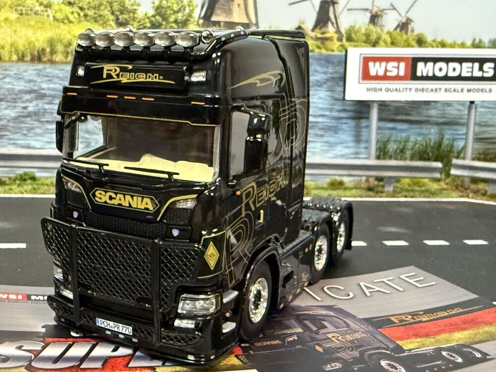 WSI WSI Scania S Highline 6x2 twin steer (GERMAN SUPERTRUCKS) PHILIPP REICH