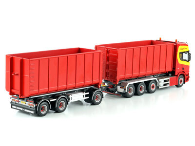 WSI WSI Scania R Highline 8x2 with 7-axle combi container trailer with hooklift + 2x 40m3 container A. THEUNISSEN WEKEROM B.V.