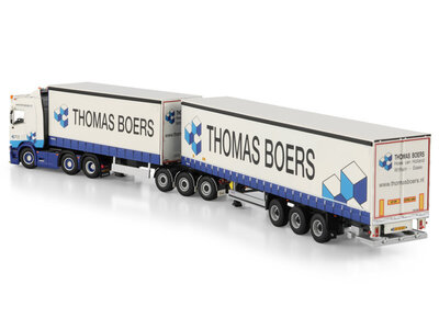 WSI WSI Scania R Normal 6x2 drawbar roadtrain 6-axle THOMAS BOERS