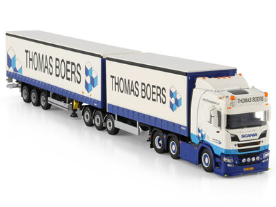 WSI WSI Scania R Normal 6x2 drawbar roadtrain 6-axle THOMAS BOERS