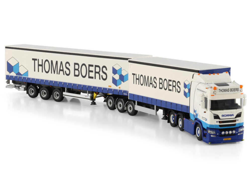 WSI WSI Scania R Normal 6x2 drawbar roadtrain 6-axle THOMAS BOERS