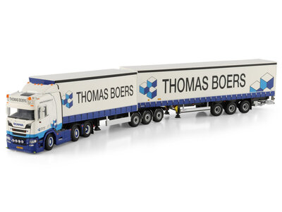 WSI WSI Scania R Normal 6x2 drawbar roadtrain 6-axle THOMAS BOERS