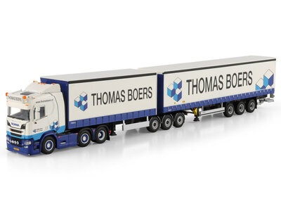 WSI WSI Scania R Normal 6x2 drawbar roadtrain 6-axle THOMAS BOERS
