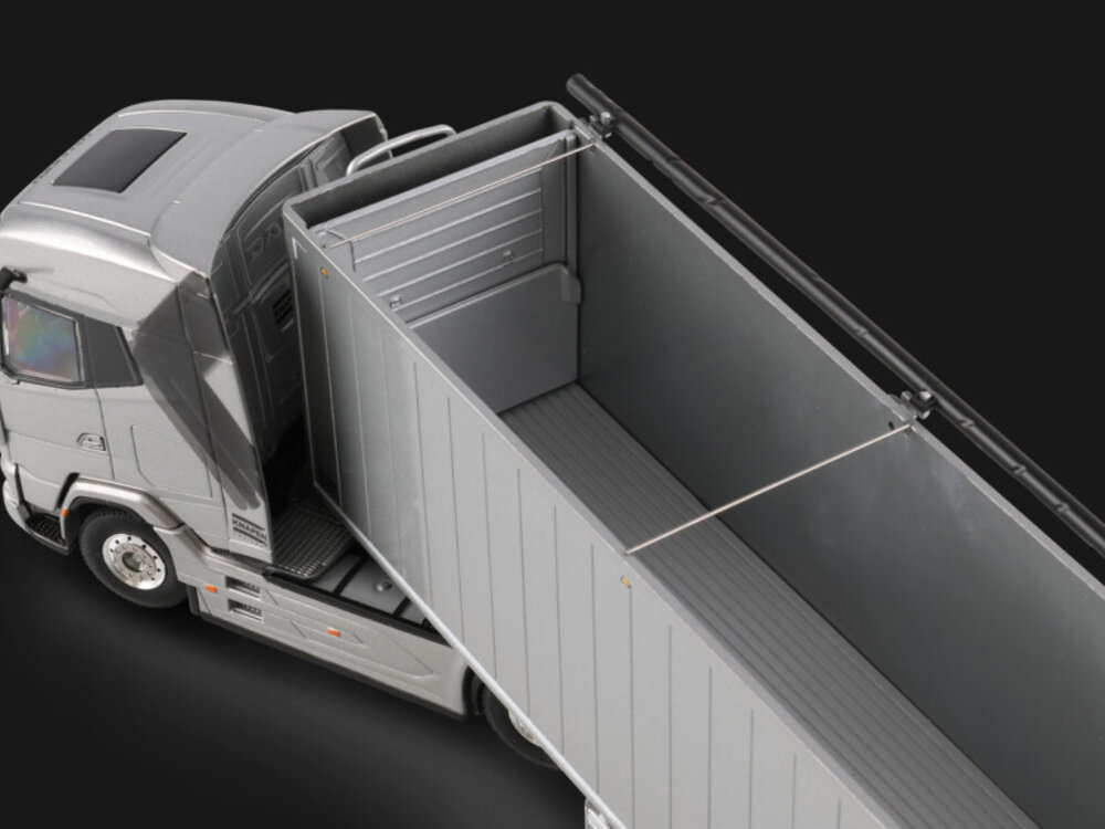 WSI WSI DAF XG 4x2 met 3-asssige beweegbare vloer oplegger KNAPEN TRAILERS