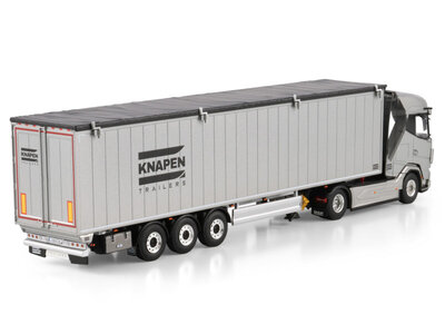 WSI WSI DAF XG 4x2 with 3-axle moving floor trailer KNAPEN TRAILERS