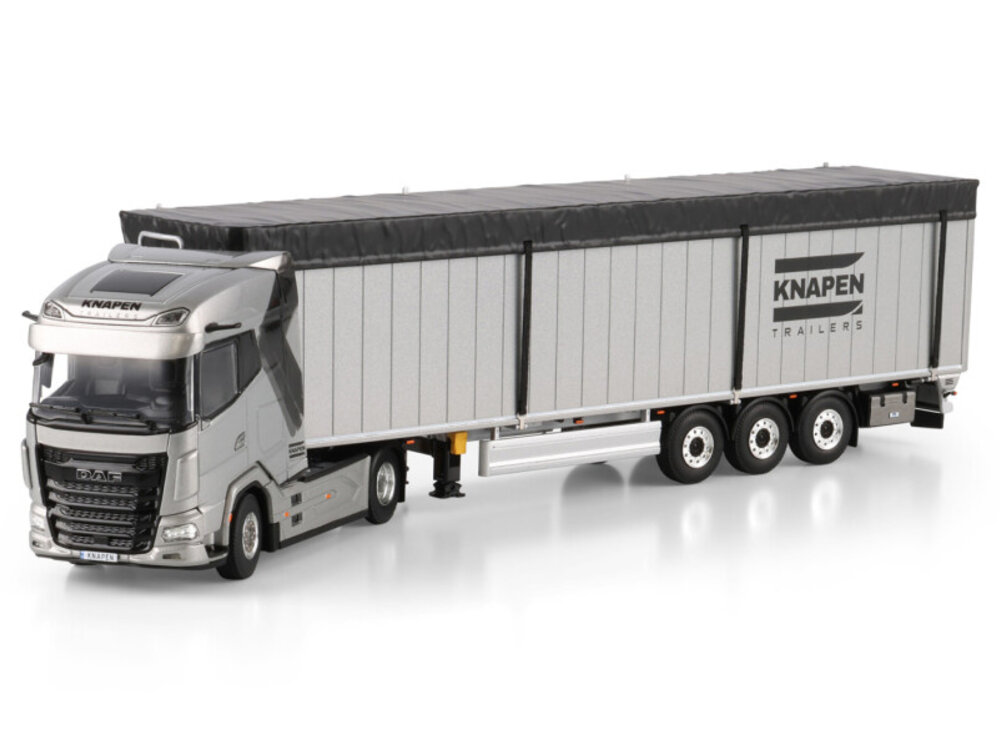 WSI WSI DAF XG 4x2 met 3-asssige beweegbare vloer oplegger KNAPEN TRAILERS