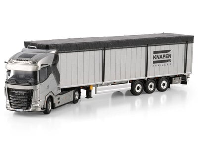 WSI WSI DAF XG 4x2 met 3-asssige beweegbare vloer oplegger KNAPEN TRAILERS