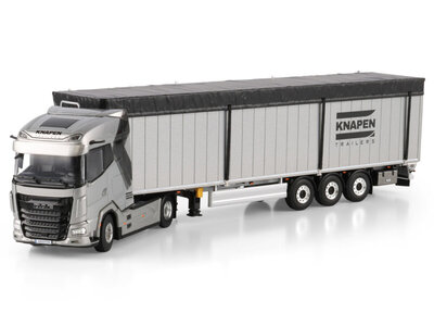 WSI WSI DAF XG 4x2 with 3-axle moving floor trailer KNAPEN TRAILERS