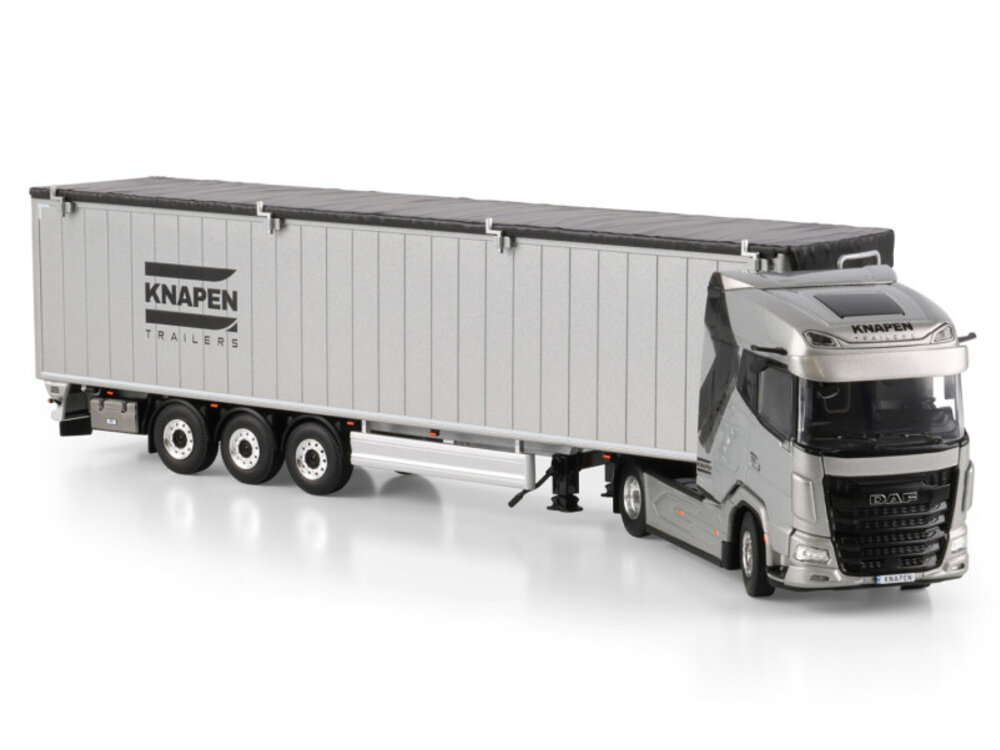 WSI WSI DAF XG 4x2 met 3-asssige beweegbare vloer oplegger KNAPEN TRAILERS