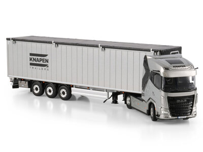 WSI WSI DAF XG 4x2 met 3-asssige beweegbare vloer oplegger KNAPEN TRAILERS