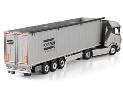 WSI WSI DAF XG 4x2 met 3-asssige beweegbare vloer oplegger KNAPEN TRAILERS