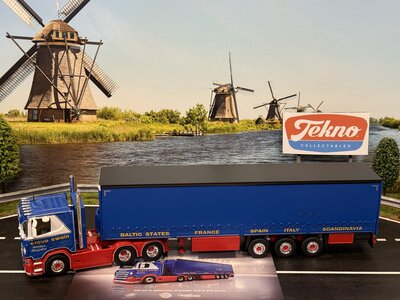 Tekno Tekno Scania Next Gen 660R with 3-axle tilt trailer STEVE SWAIN