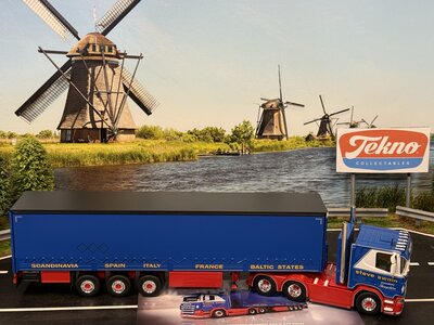 Tekno Tekno Scania Next Gen 660R with 3-axle tilt trailer STEVE SWAIN