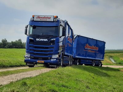 Tekno Tekno Scania NGS 770 combination SANDSTRA TRANSPORT