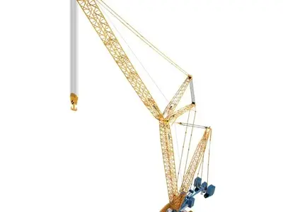 Sarens store NZG Liebherr LR1600-2 crawler crane SARENS