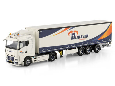 WSI WSI MAN TGX GM 4x2 with 3-axle tridec curtainside trailer BLIJLEVEN TRANSPORT