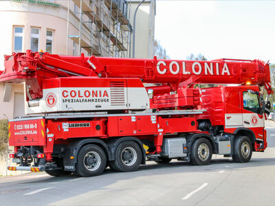 WSI WSI Volvo FMX sleeper cab 8x4 Liebherr LTF 1060-4.1 COLONIA