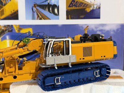 Brami Scalemodels Brami Scalemodels BAUER BG 40 DRILLING RIG