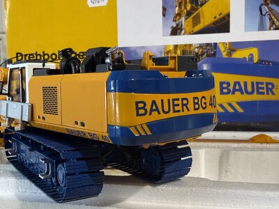 Brami Scalemodels Brami Scalemodels BAUER BG 40 DRILLING RIG