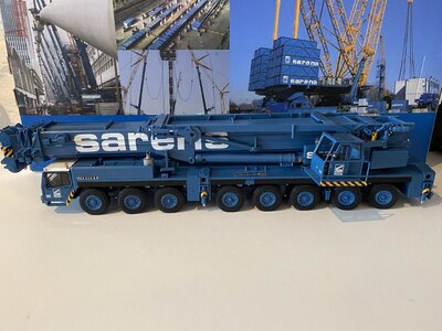 Sarens store YCC Liebherr LTM 1400 Mobile kraan SARENS
